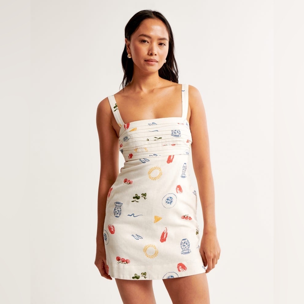 Abercrombie & Fitch Emerson Mini Skort Dress